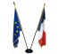 Drapeau de Mairie en polyester, format 1000 x 1500 mm