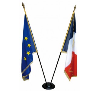 Drapeau de Mairie en polyester, format 1000 x 1500 mm