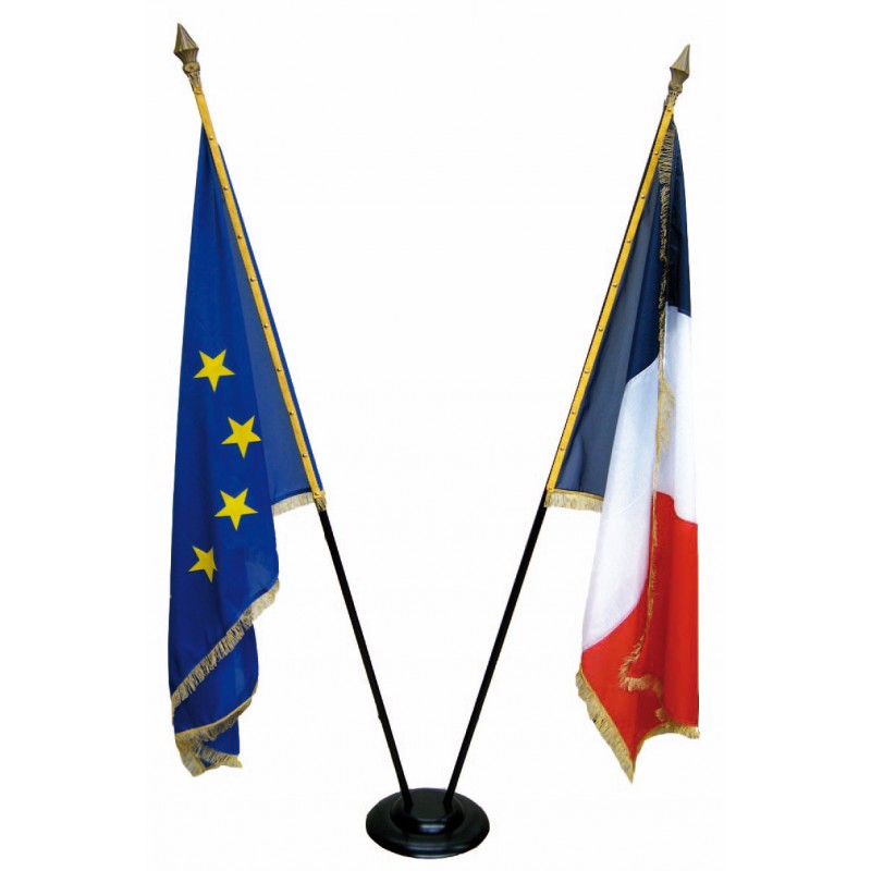 Grand drapeau européen pour l'extérieur et l'intérieur, drapeau
