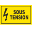 Panneau Sous tension , dim: 200x300mm