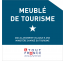 Panonceau Meublé de tourisme 1 étoile 2024