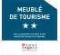 Panonceau Meublé de tourisme 2 étoiles 2024