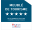 Panonceau Meublé de tourisme 5 étoiles 2024