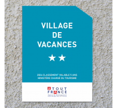 Panonceau Village de vacances 2 étoiles 2024