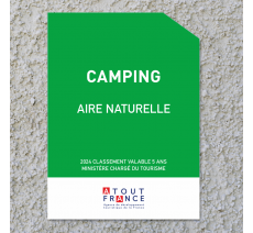 Panonceau Camping Aire Naturelle