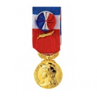 Médaille du travail OR 35 ans gravée