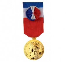 Médaille du travail VERMEIL 30 ans gravée