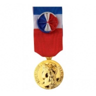 Médaille du travail VERMEIL 30 ans gravée